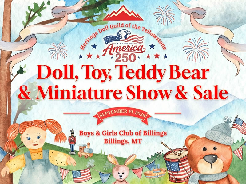 Doll, Toy, Teddy Bear & Miniature Show & Sale