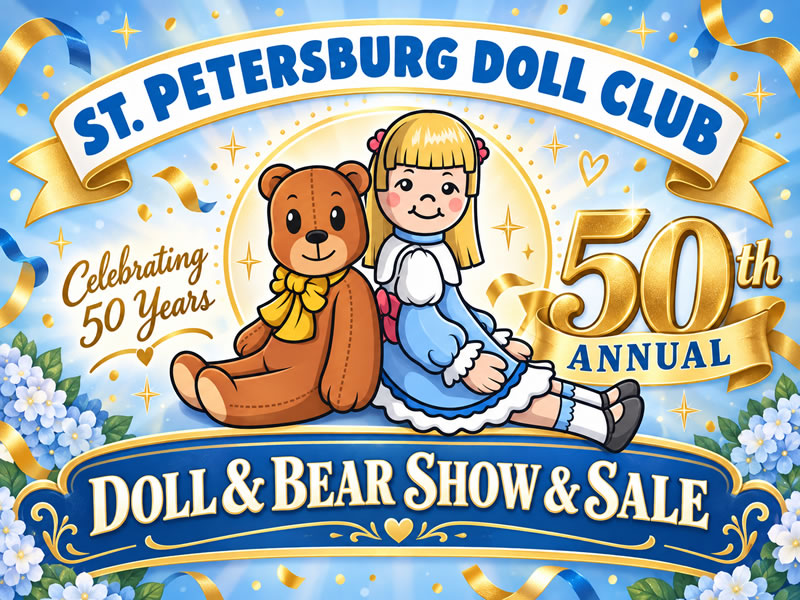 St Petersburg Doll Club Show & Sale