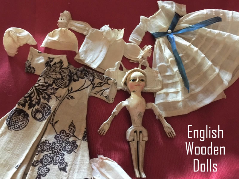English Wooden Dolls