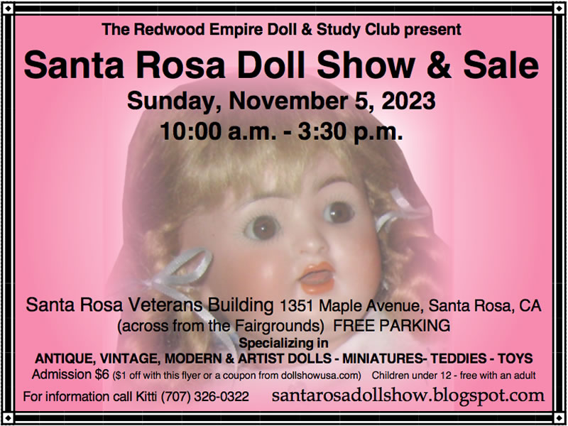 Santa Rosa Doll Show & Toy Sale