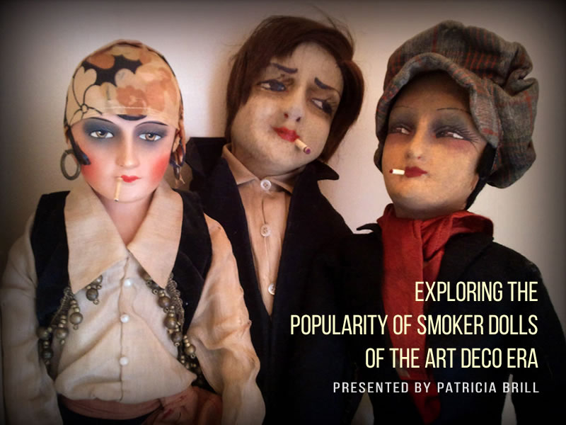 Smoker Dolls of the Art Deco Era