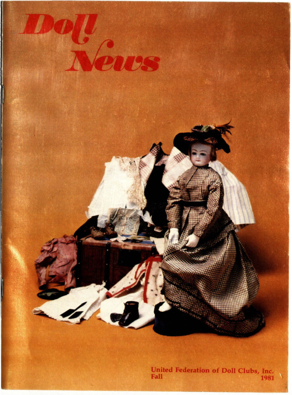 DOLL NEWS Magazine Fall 1981 Cover