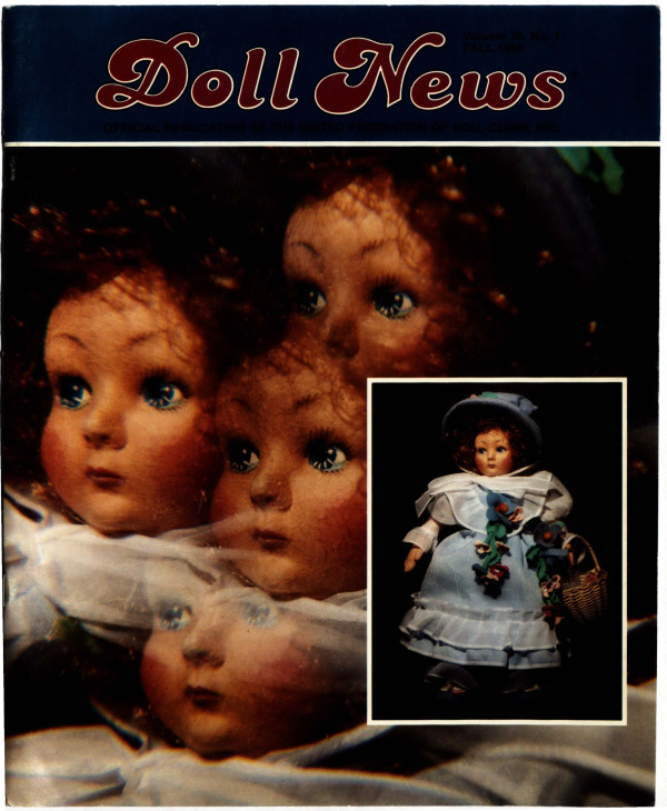 DOLL NEWS Magazine Fall 1986 Cover