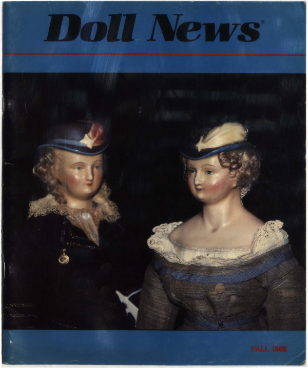 DOLL NEWS Magazine Fall 1988 Cover
