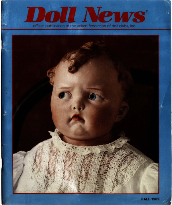DOLL NEWS Magazine Fall 1989 Cover