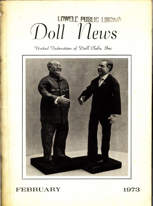 DOLL NEWS Magazine Spring 1973 Cover