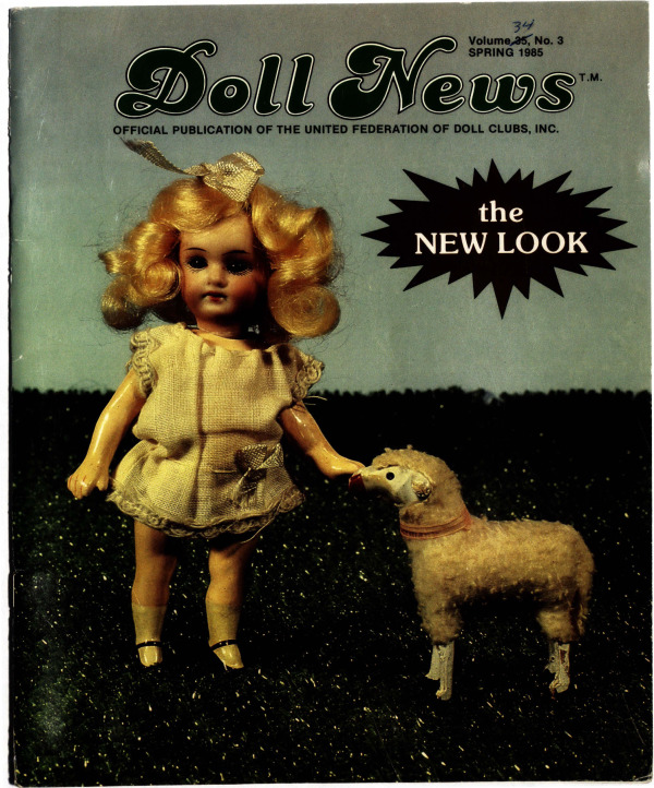 DOLL NEWS Magazine Spring 1985 Cover