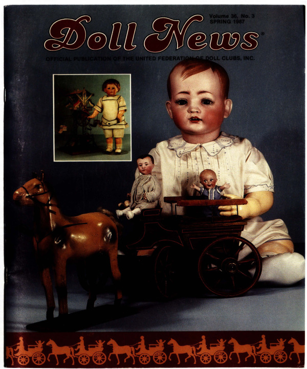 DOLL NEWS Magazine Spring 1987 Cover