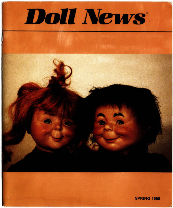 DOLL NEWS Magazine Spring 1989 Cover