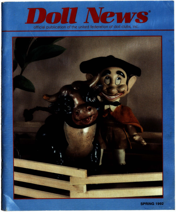 DOLL NEWS Magazine Spring 1992 Cover