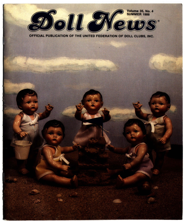 DOLL NEWS Magazine Summer 1986 Cover