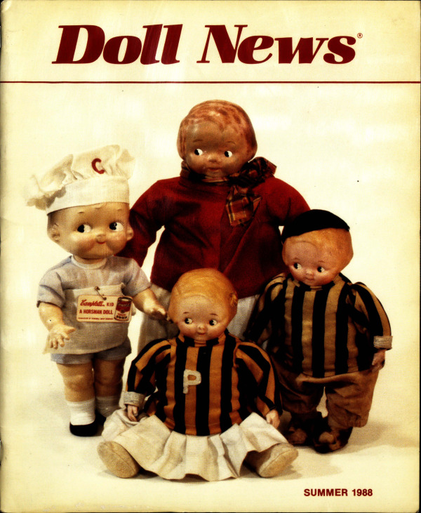 DOLL NEWS Magazine Summer 1988 Cover
