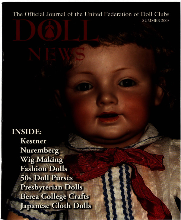 DOLL NEWS Magazine Summer 2008 Cover