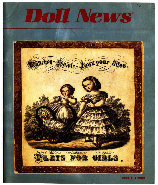 DOLL NEWS Magazine Winter 1989 Cover