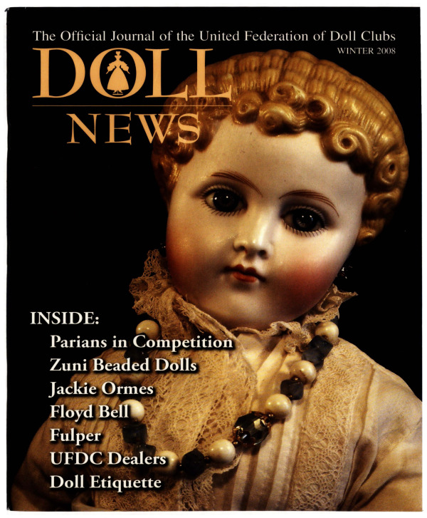 DOLL NEWS Magazine Winter 2008 Cover