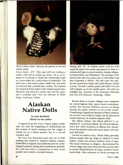 Fall 1984 Featured Article
