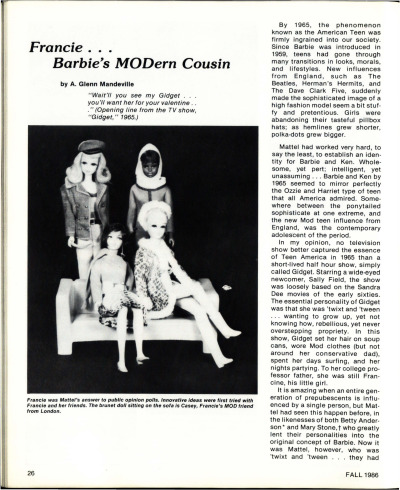 Fall 1986 Featured Article