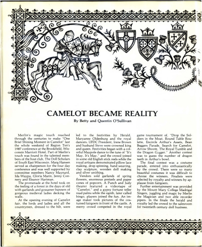 Fall 1987 Featured Article