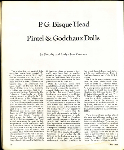 Fall 1988 Featured Article