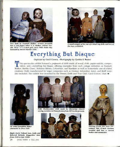 Fall 2003 Featured Article