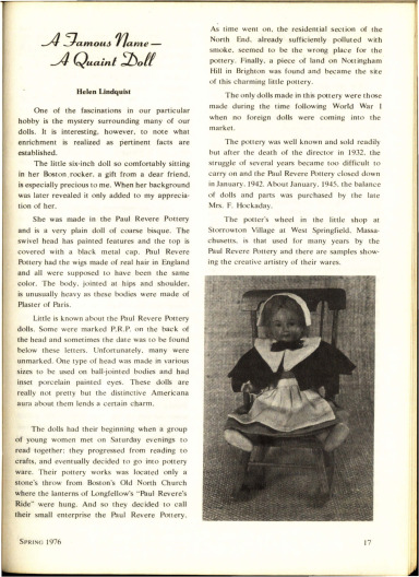 Spring 1976 Featured Article