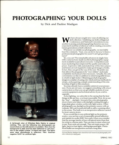 Spring 1993 Featured Article