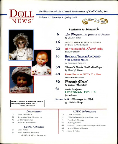 Spring 2002 Table of Contents