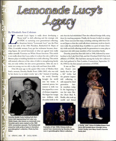 Spring 2008 Featured Article
