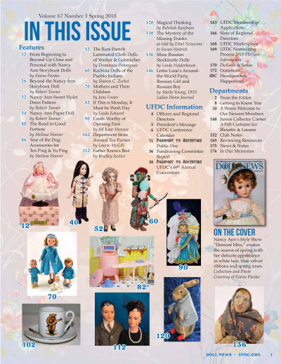 Spring 2018 Table of Contents