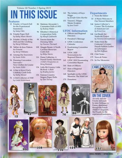 Spring 2019 Table of Contents