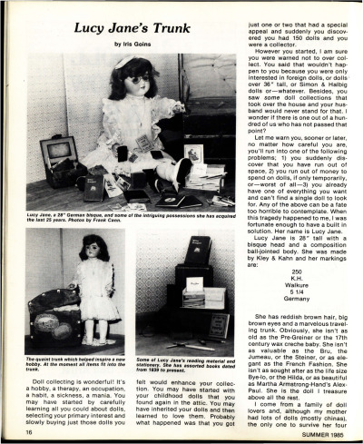 Summer 1985 Featured Article