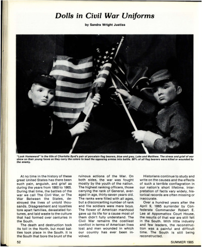 Summer 1985 Featured Article