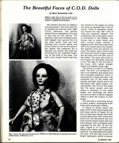 Summer 1987 Featured Article
