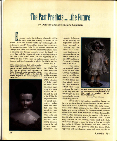 Summer 1994 Featured Article