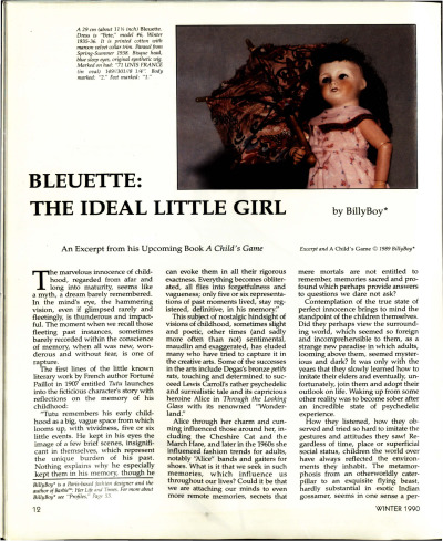 Winter 1990 Featured Article