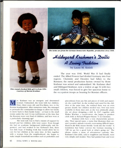Winter 2003 Featured Article