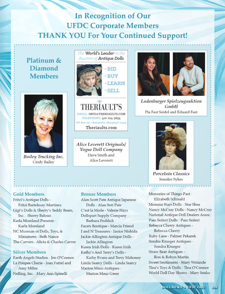 DOLL NEWS Summer 2026 - Corporate Membership